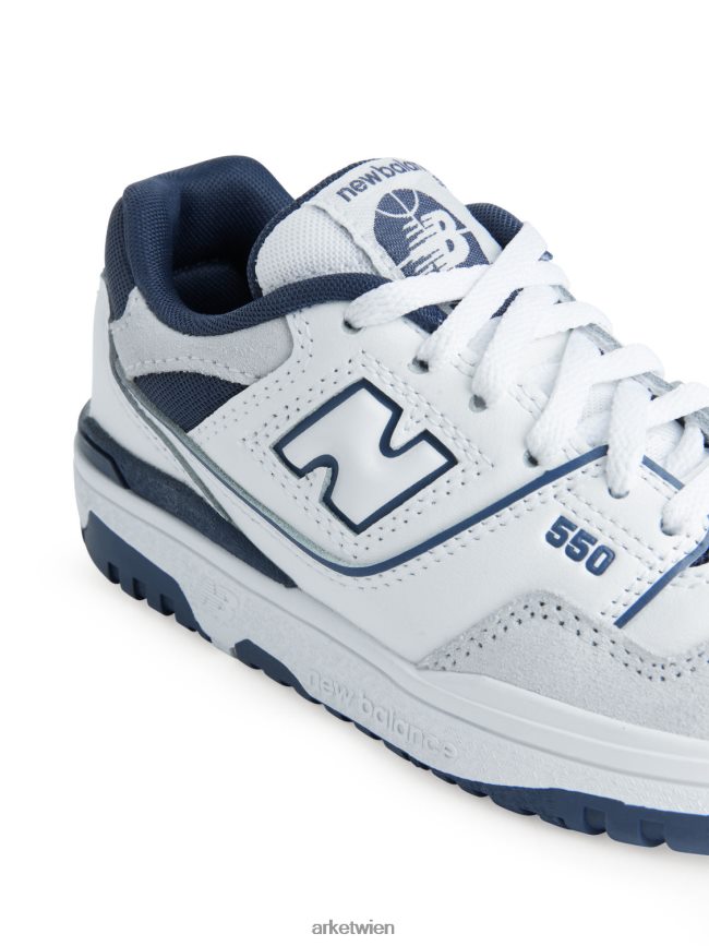 ARKET New Balance 550 Jugendtrainer Weiß Kinder 8RF08T1403 Schuhwerk