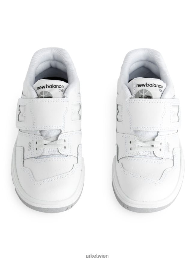 ARKET New Balance 550 Jugendtrainer Weiß Kinder 8RF08T1412 Schuhwerk