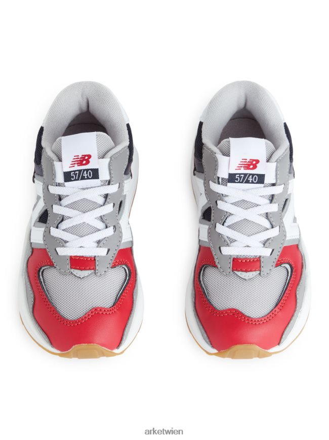 ARKET New Balance 5740 Turnschuhe rot/weiß/grau/schwarz Kinder 8RF08T1415 Schuhwerk
