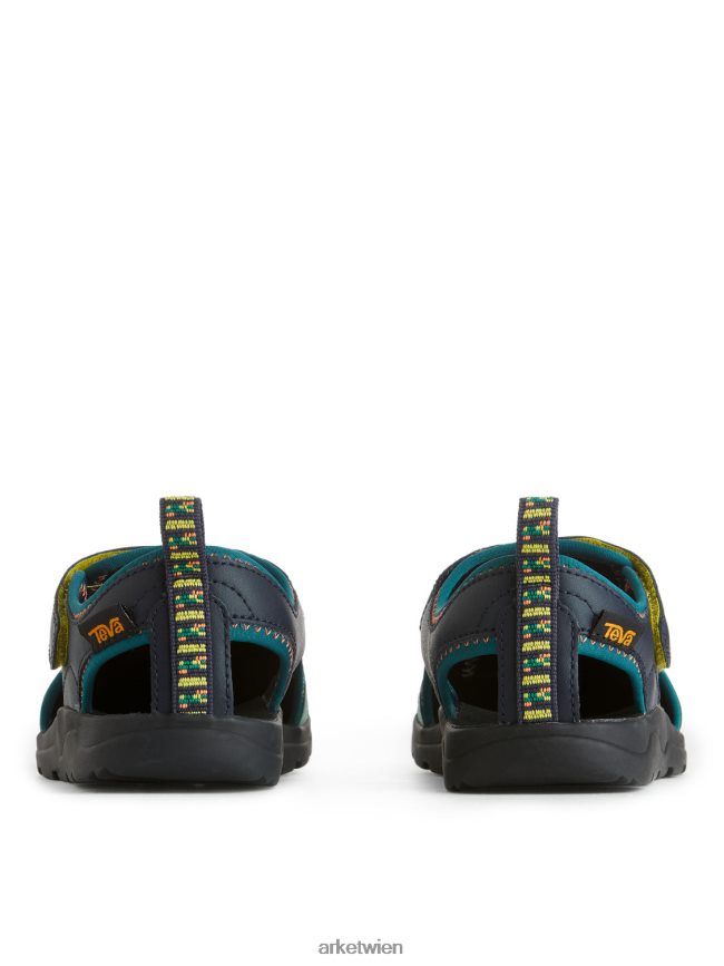 ARKET Teva Hurricane Seekado Kindersandalen Blau Grün Kinder 8RF08T1402 Schuhwerk
