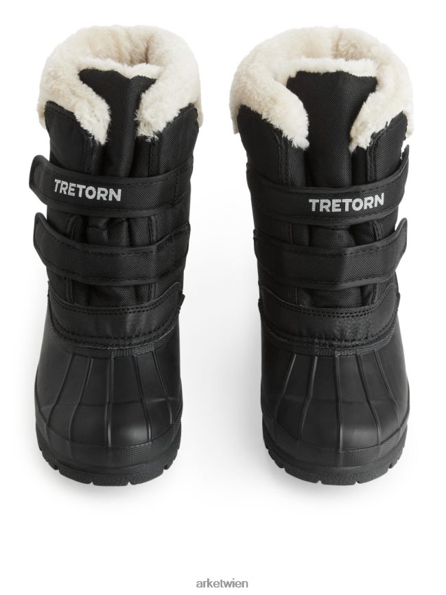 ARKET Tretorn-Expeditionsstiefel Schwarz Kinder 8RF08T1425 Schuhwerk