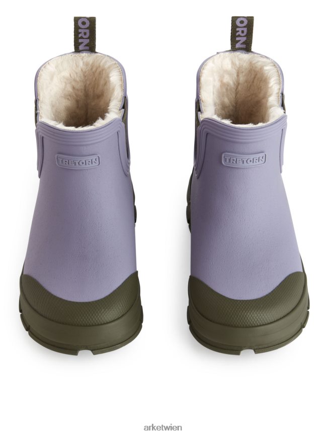 ARKET Tretorn Winter-Chelsea-Stiefel für Kinder lila Kinder 8RF08T1424 Schuhwerk
