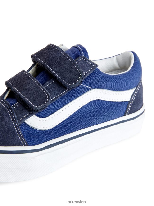 ARKET Vans Jugend-Old-Skool-Turnschuhe Dunkelblau Kinder 8RF08T1399 Schuhwerk