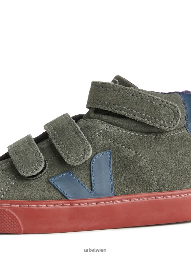 ARKET Veja Esplar Mid-Trainer für Kleinkinder Khakigrün Kinder 8RF08T1427 Schuhwerk