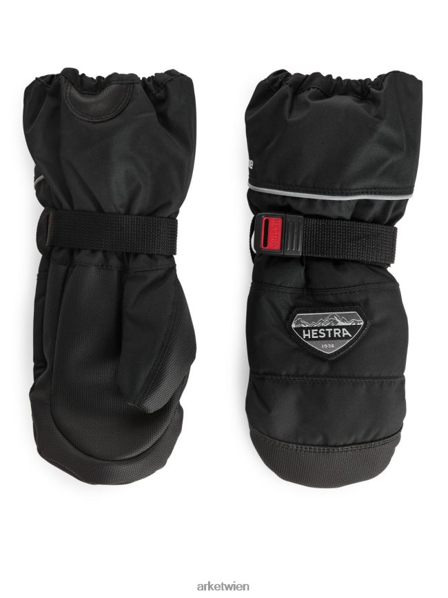 ARKET Hestra Czone-Fäustlinge für Kinder Schwarz Kinder 8RF08T1654 Zubehör