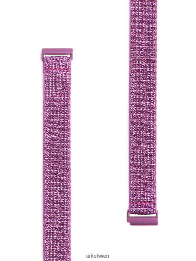 ARKET glitzernder elastischer Gürtel Rosa Kinder 8RF08T1631 Zubehör