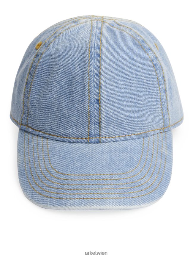 ARKET Jeansmütze hellblau Kinder 8RF08T1640 Zubehör