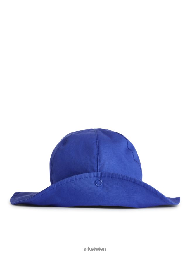 ARKET Sonnenhut aus Popeline Blau Kinder 8RF08T1775 Zubehör
