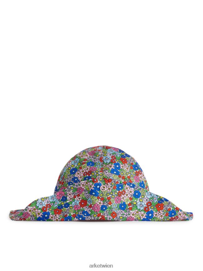 ARKET Sonnenhut aus Popeline mehrfarbig/blumig Kinder 8RF08T1638 Zubehör