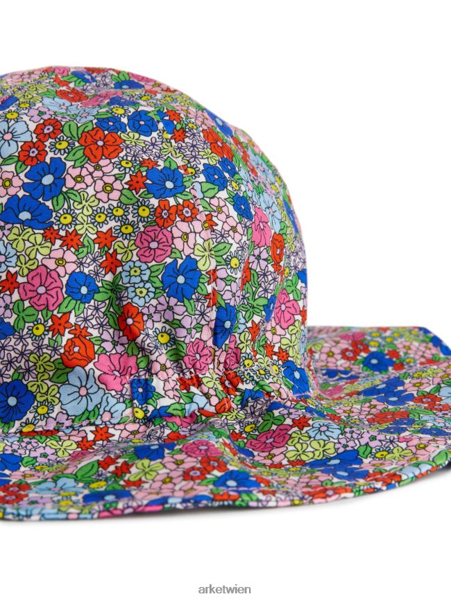 ARKET Sonnenhut aus Popeline mehrfarbig/blumig Kinder 8RF08T1638 Zubehör