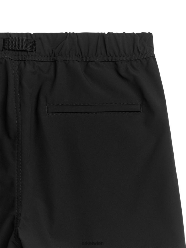 ARKET Aktive Wandershorts Schwarz Männer 8RF08T1207 Kleidung