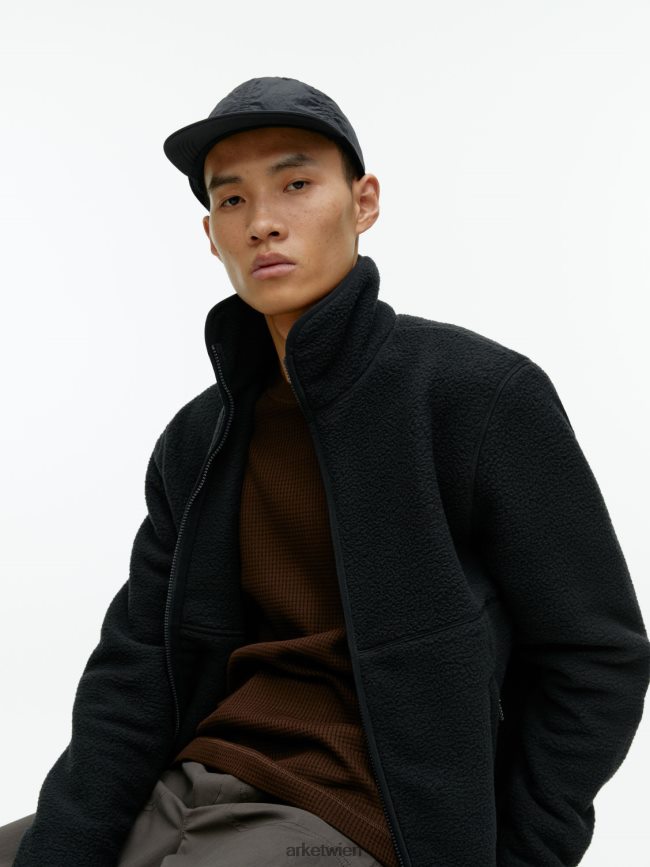 ARKET aktive Kappe Schwarz Männer 8RF08T1200 Kleidung