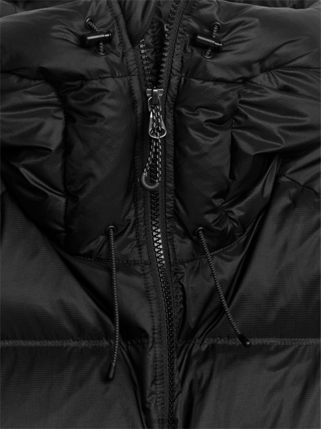 ARKET sportliche Daunenjacke Schwarz Männer 8RF08T1170 Kleidung