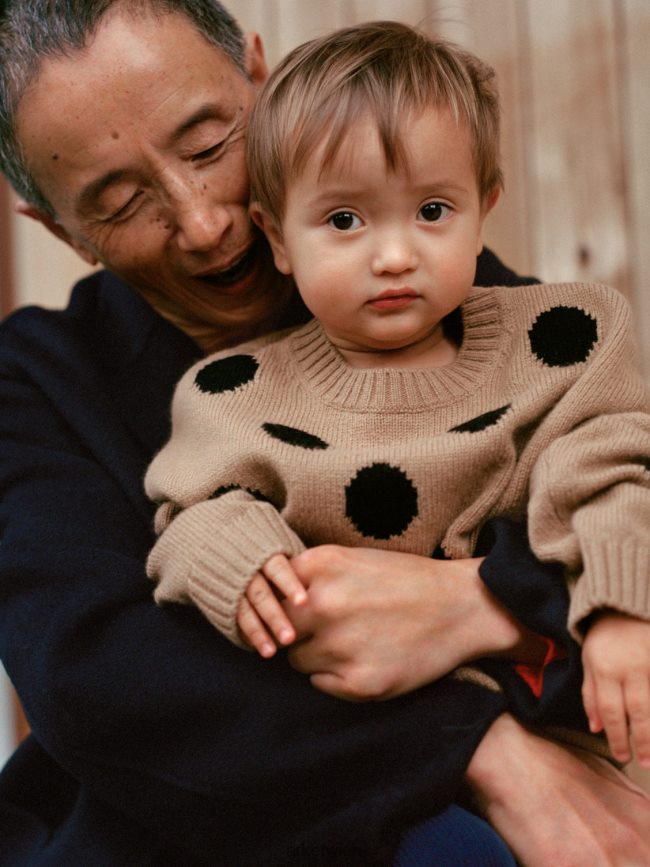 ARKET Doubleface-Blazer aus Wolle Dunkelblau Männer 8RF08T1149 Kleidung