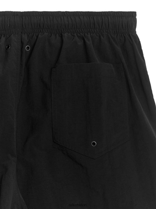 ARKET Badehose Schwarz Männer 8RF08T1139 Kleidung
