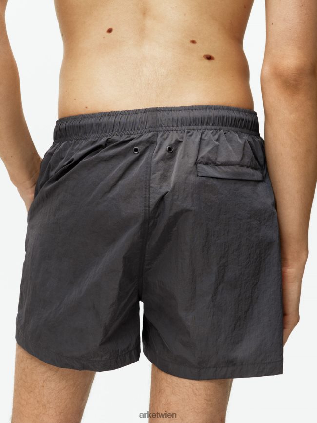 ARKET Badehose Schwarz Männer 8RF08T1145 Kleidung