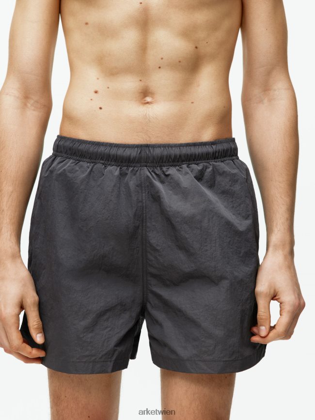 ARKET Badehose Schwarz Männer 8RF08T1145 Kleidung