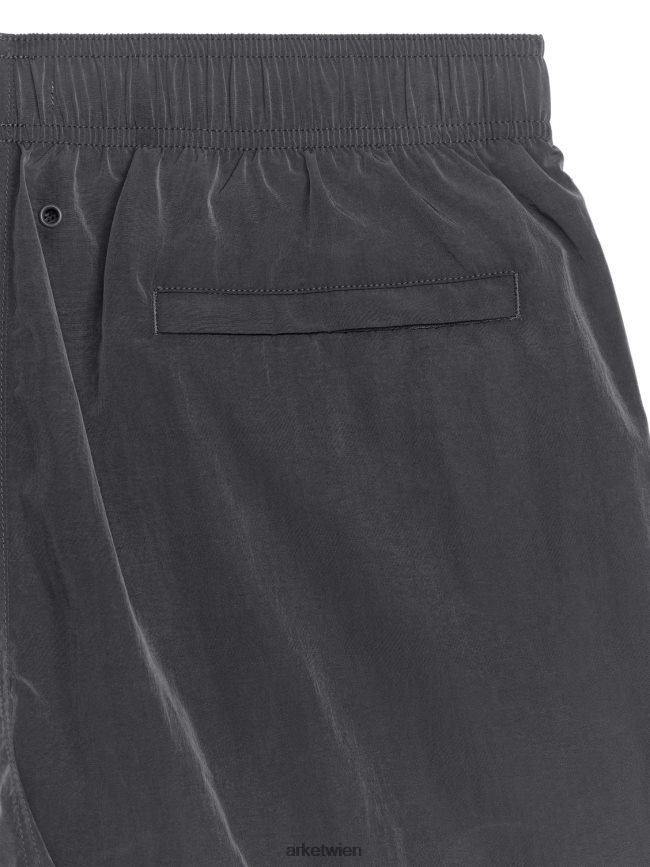 ARKET Badehose Schwarz Männer 8RF08T1145 Kleidung