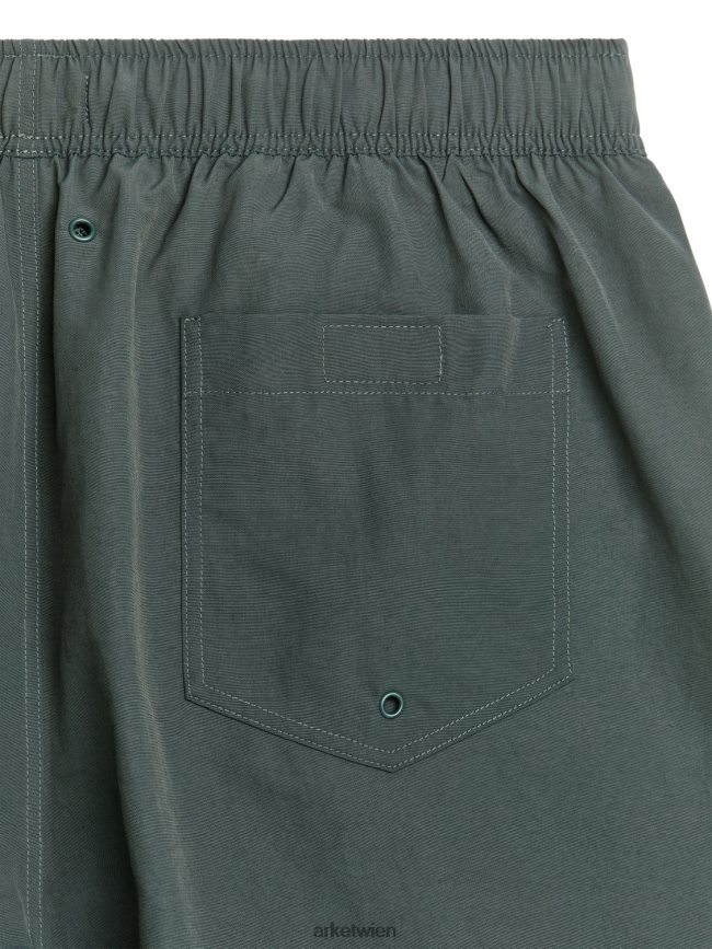 ARKET Badehose dunkelgrün Männer 8RF08T1141 Kleidung