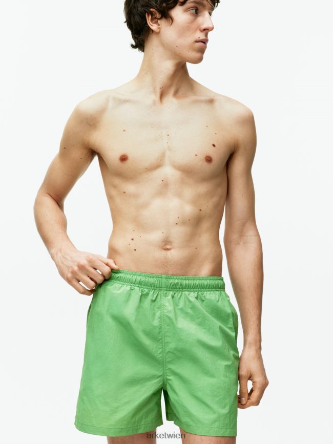 ARKET Badehose hellgrün Männer 8RF08T1138 Kleidung