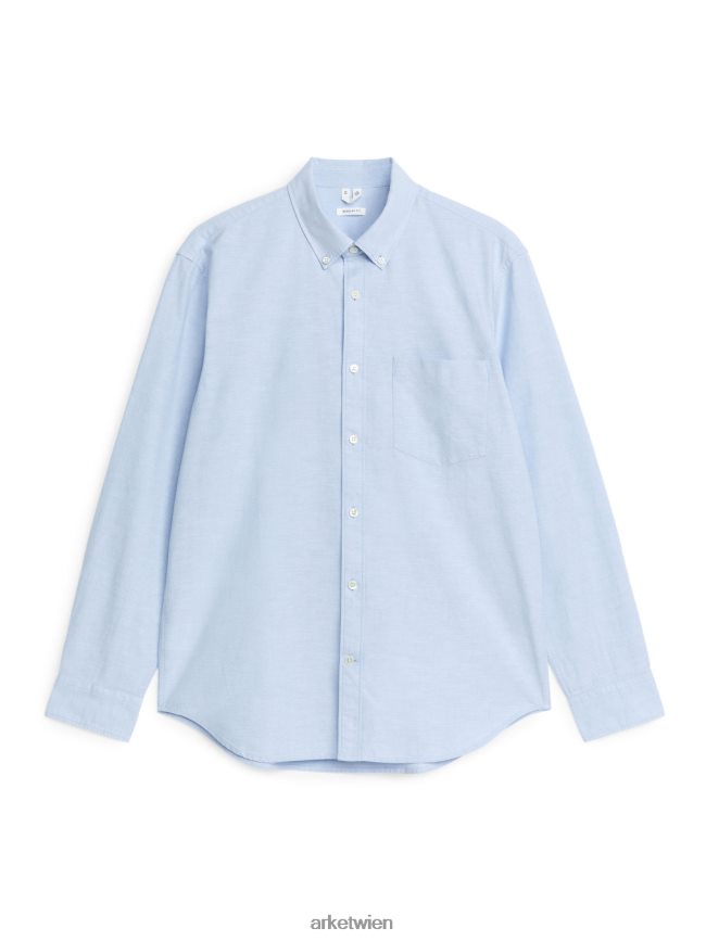 ARKET Oxford-Hemd hellblau Männer 8RF08T974 Kleidung