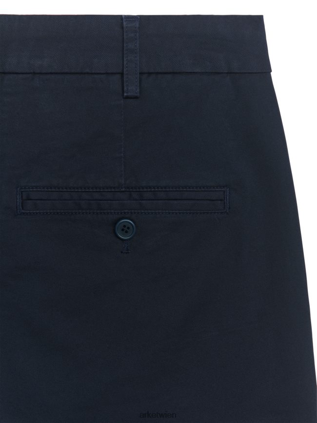 ARKET Slim-Stretch-Chino Dunkelblau Männer 8RF08T1072 Kleidung