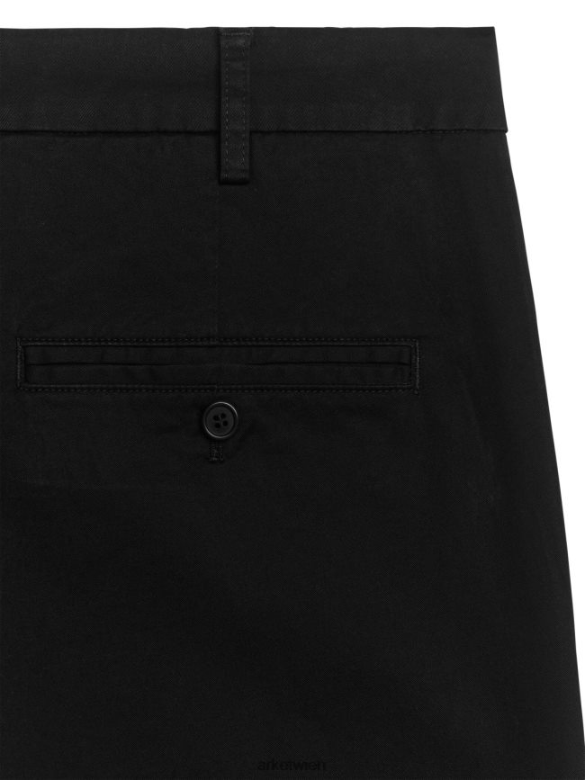 ARKET Slim-Stretch-Chino Schwarz Männer 8RF08T1085 Kleidung