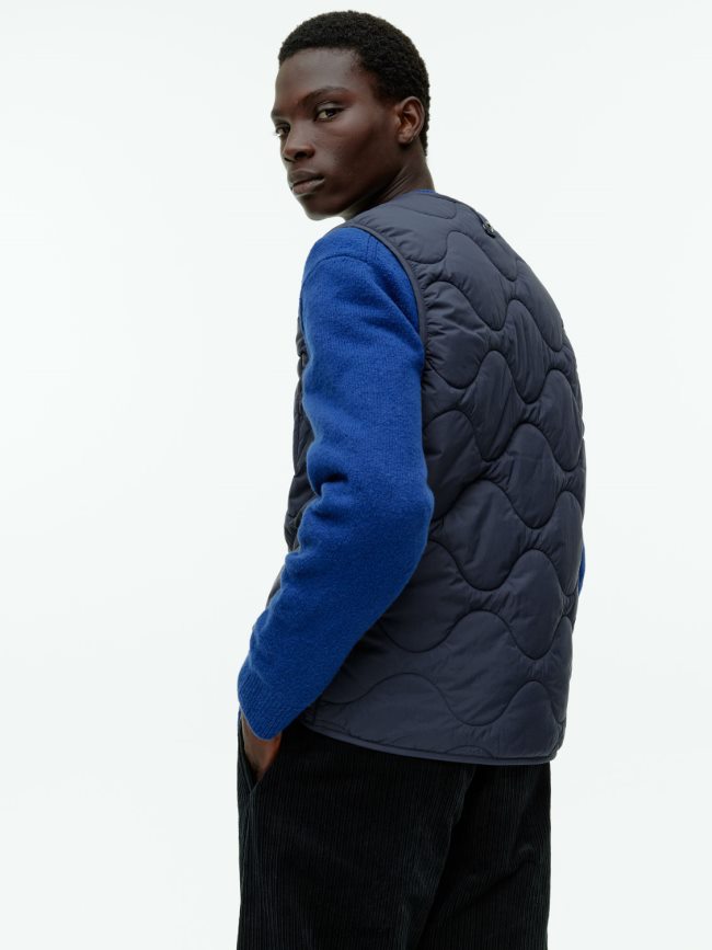 ARKET Steppweste Dunkelblau Männer 8RF08T1159 Kleidung