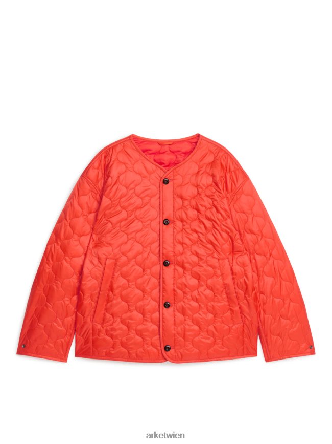 ARKET and MR PORTER Steppjacke orange Männer 8RF08T1164 Kleidung