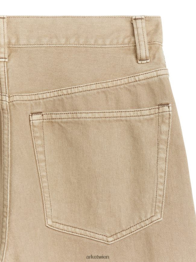 ARKET Nebelweite Jeans Beige Männer 8RF08T1110 Kleidung