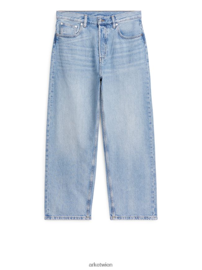 ARKET Nebelweite Jeans hellblau Männer 8RF08T1093 Kleidung
