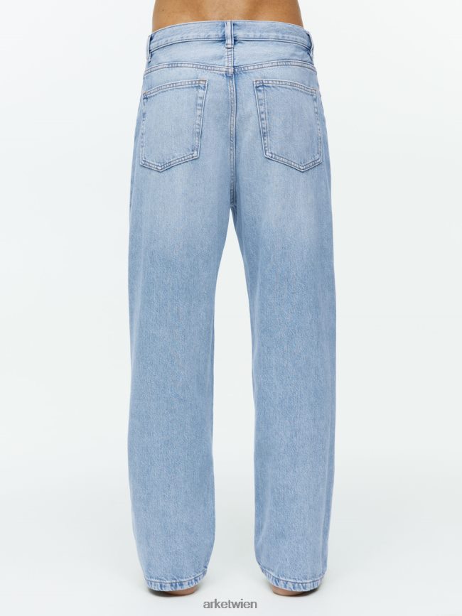 ARKET Nebelweite Jeans hellblau Männer 8RF08T1093 Kleidung