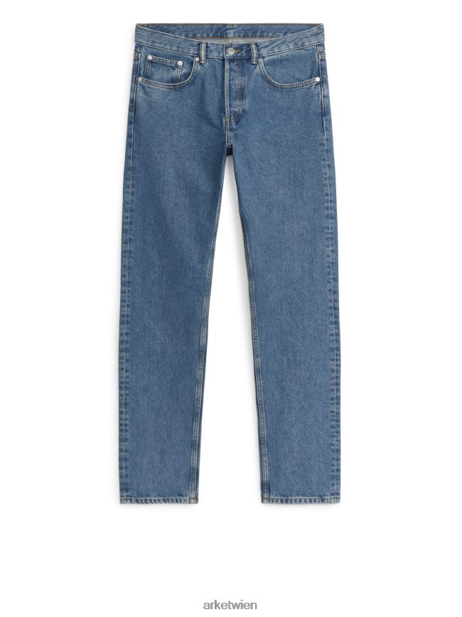 ARKET Park Regular Straight Jeans Mittelblau Männer 8RF08T1100 Kleidung
