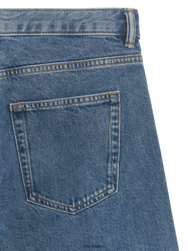 ARKET Park Regular Straight Jeans Mittelblau Männer 8RF08T1100 Kleidung