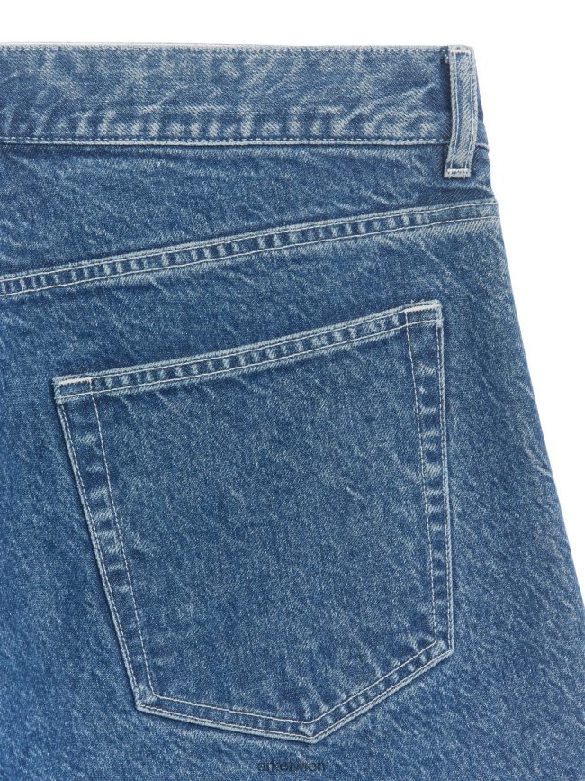 ARKET lockere Jeans Blau Männer 8RF08T1096 Kleidung