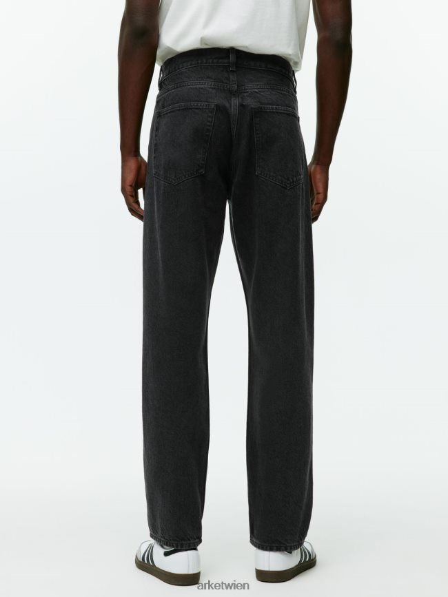 ARKET lockere Jeans Schwarz Männer 8RF08T1094 Kleidung
