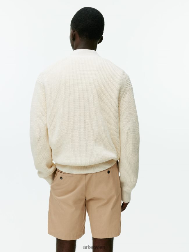 ARKET Baumwollshorts Beige Männer 8RF08T1115 Kleidung
