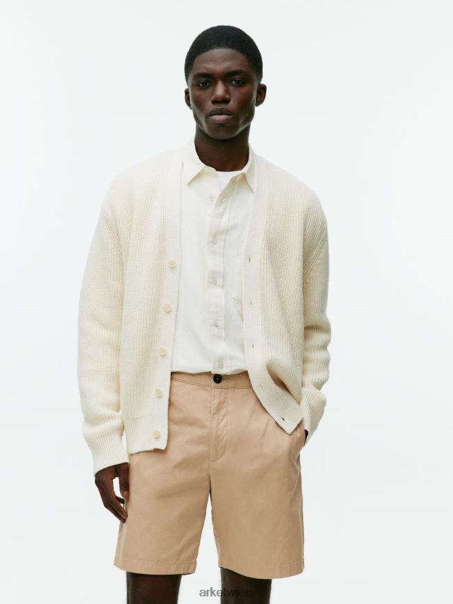 ARKET Baumwollshorts Beige Männer 8RF08T1115 Kleidung