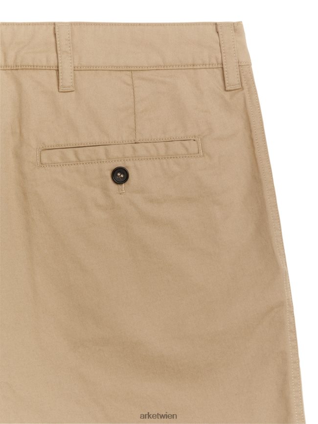 ARKET Baumwollshorts Beige Männer 8RF08T1115 Kleidung