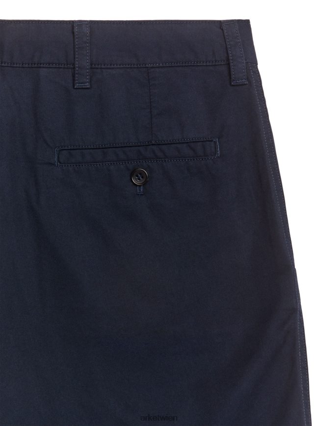 ARKET Baumwollshorts Dunkelblau Männer 8RF08T1116 Kleidung