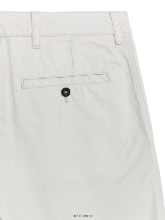 ARKET Baumwollshorts Weiß Männer 8RF08T1117 Kleidung