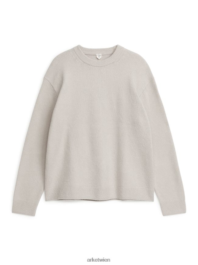 ARKET Pullover aus Baumwollmischung leichter Maulwurf Männer 8RF08T1179 Kleidung