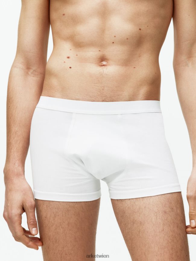 ARKET Unterhosen aus Pima-Baumwolle, 3er-Set Weiß Männer 8RF08T1222 Kleidung