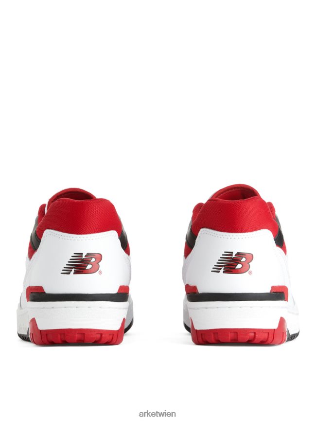 ARKET New Balance 550 Trainer weiß/rot/schwarz Männer 8RF08T1267 Schuhwerk