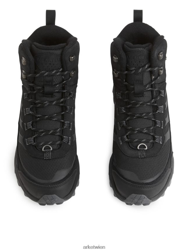 ARKET Merrell Moab Speed ​​Thermo Mid wasserdichte Wanderschuhe Schwarz Männer 8RF08T1219 Schuhwerk