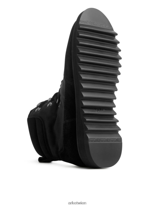 ARKET Wanderstiefel Schwarz Männer 8RF08T1283 Schuhwerk