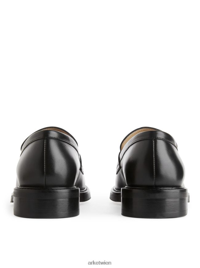 ARKET Pennyloafer Schwarz Männer 8RF08T1280 Schuhwerk