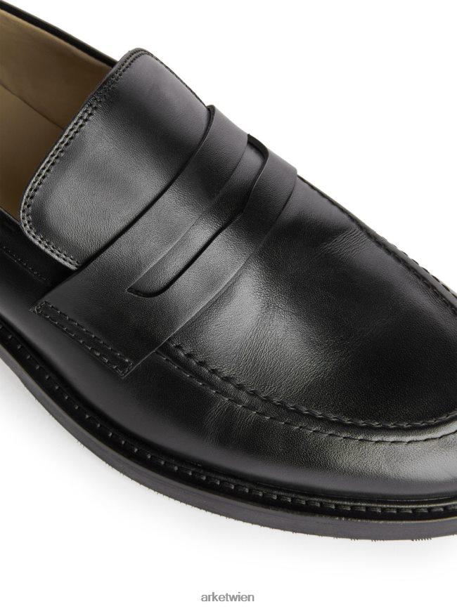 ARKET Pennyloafer Schwarz Männer 8RF08T1280 Schuhwerk