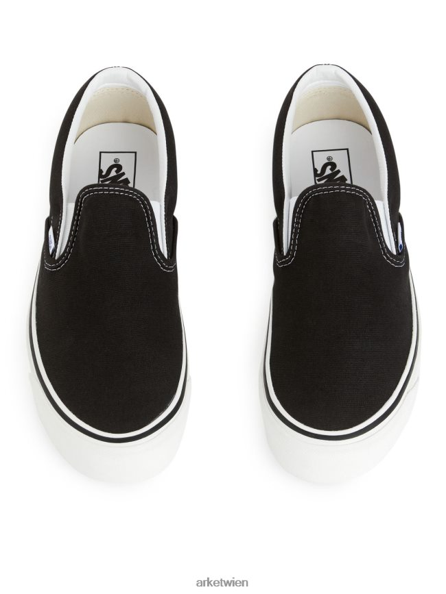 ARKET Vans Anaheim klassische Slip-on-Schuhe Schwarz Männer 8RF08T1269 Schuhwerk