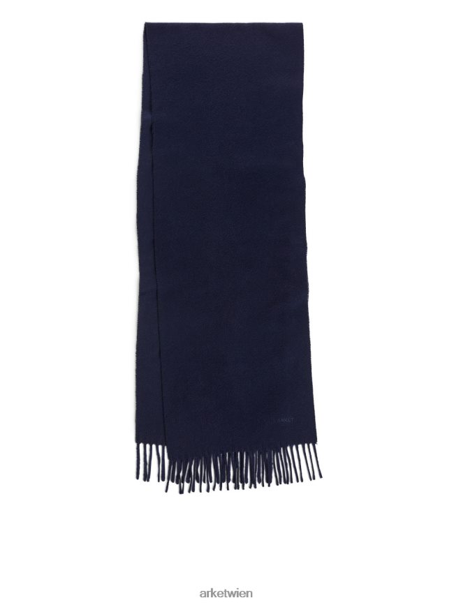 ARKET Gewebter Kaschmirschal Dunkelblau Männer 8RF08T1312 Zubehör